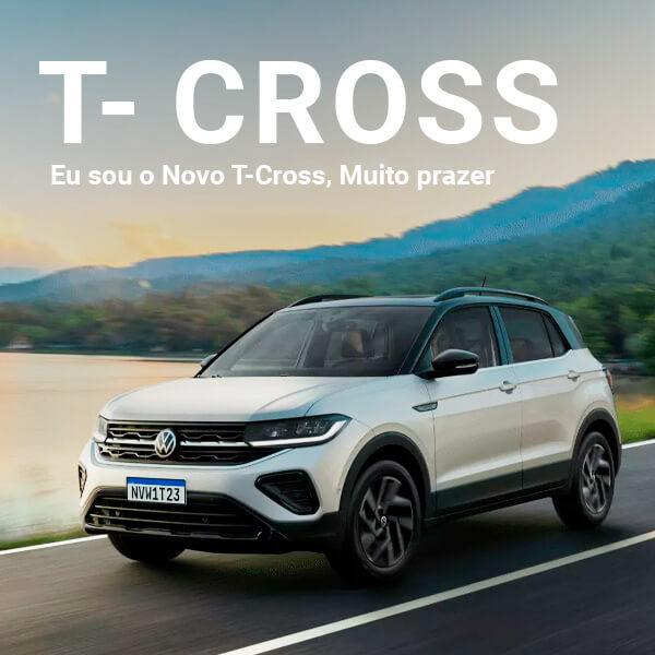 Volkswagen T-Cross Novo 0km com Melhor Preço em Palmas, PR